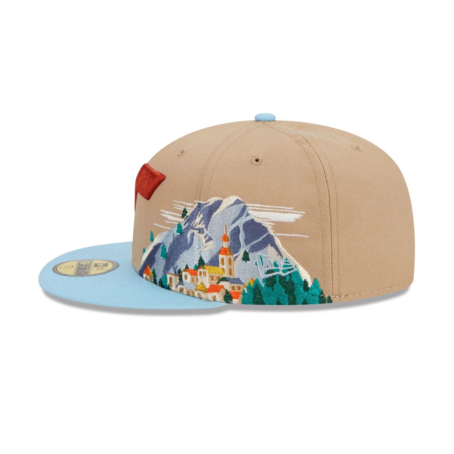 New Era Utah Jazz Snowcapped 2023 59FIFTY Fitted Hat - Image 4