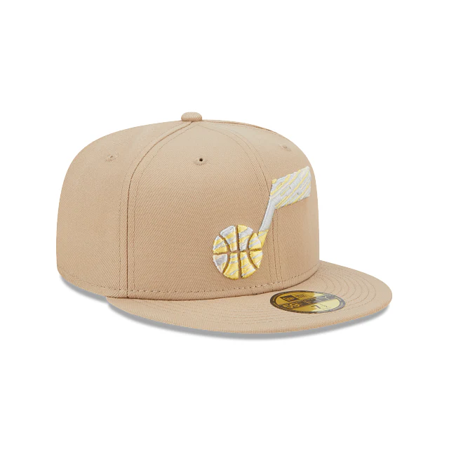 New Era Utah Jazz Team 2023 Neon 59FIFTY Fitted Hat - Image 3