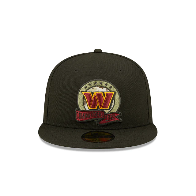 New Era Washington Commanders 2022 Salute to Service 59FIFTY Fitted Hat - Image 2