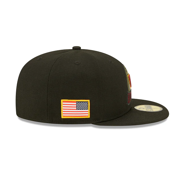 New Era Washington Commanders 2022 Salute to Service 59FIFTY Fitted Hat - Image 4