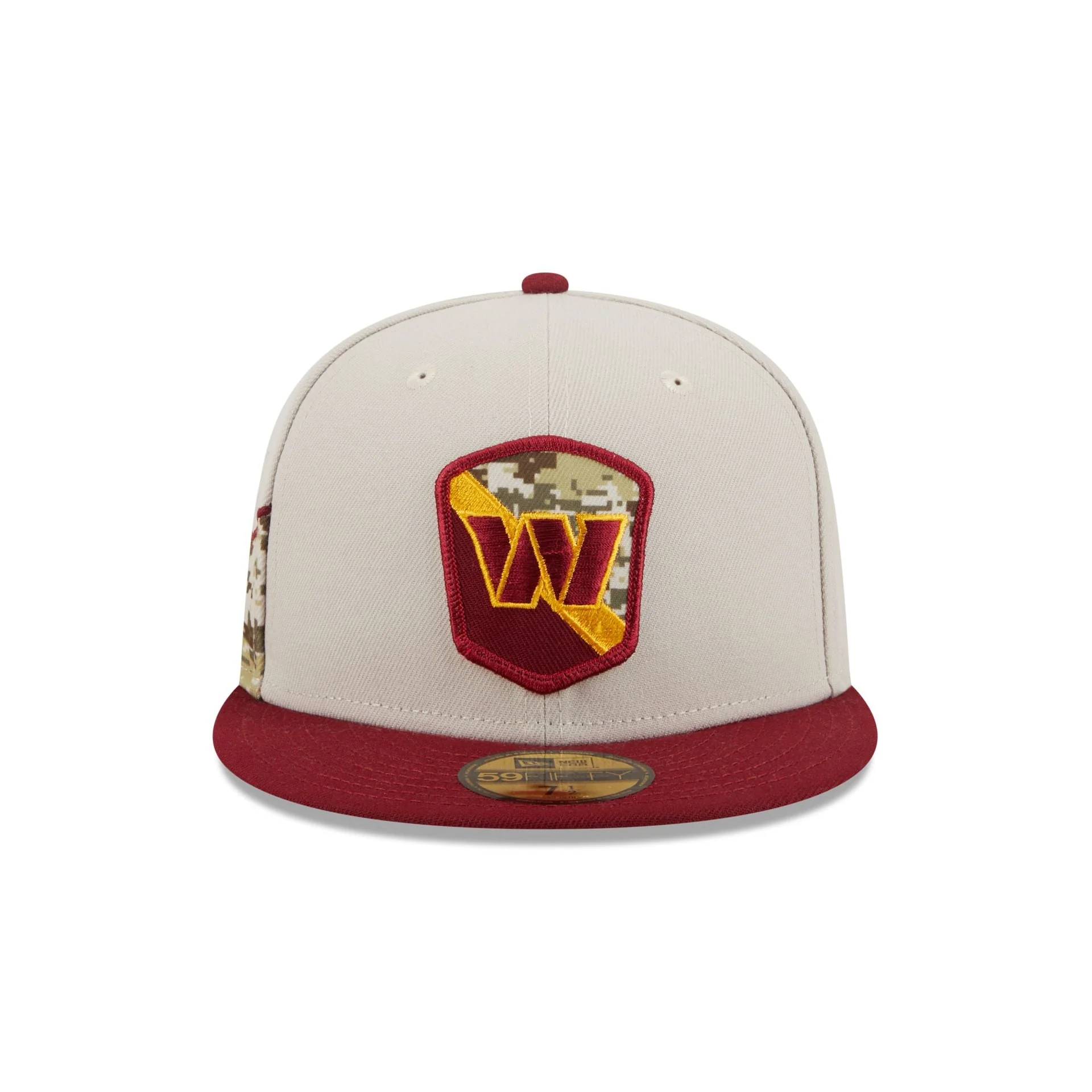 New Era Washington Commanders 2023 Salute to Service 59FIFTY Fitted Hat - Image 2