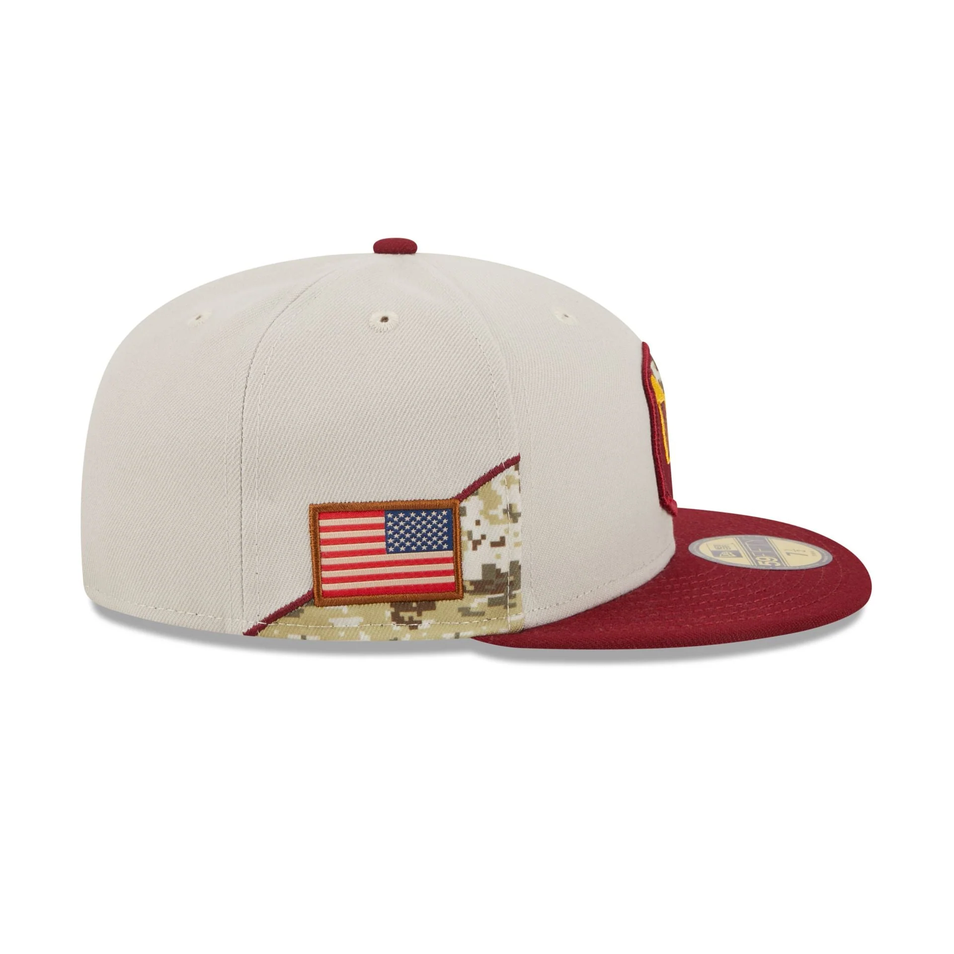 New Era Washington Commanders 2023 Salute to Service 59FIFTY Fitted Hat - Image 4