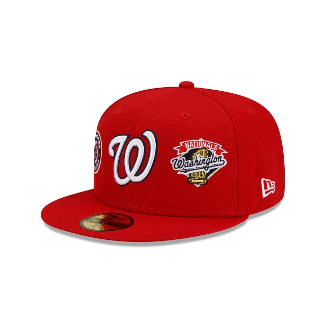 New Era Washington Nationals Call Out 59fifty Fitted Hat - Image 2