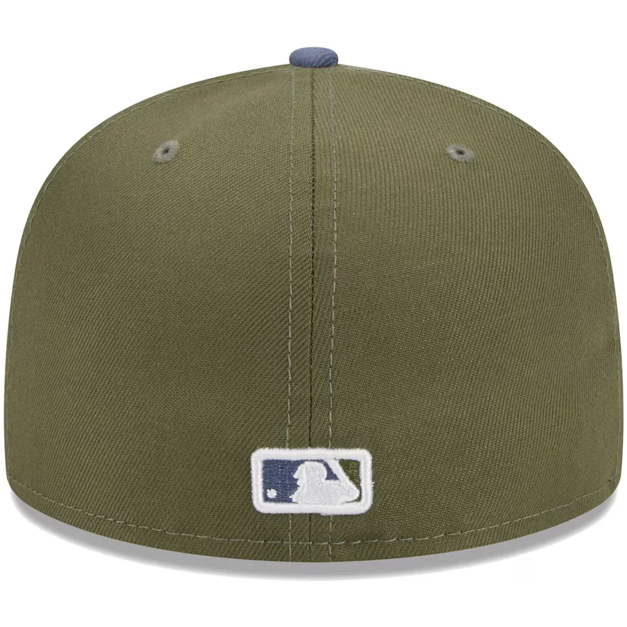 New Era Washington Nationals Olive/Blue 2023 59FIFTY Fitted Hat - Image 3