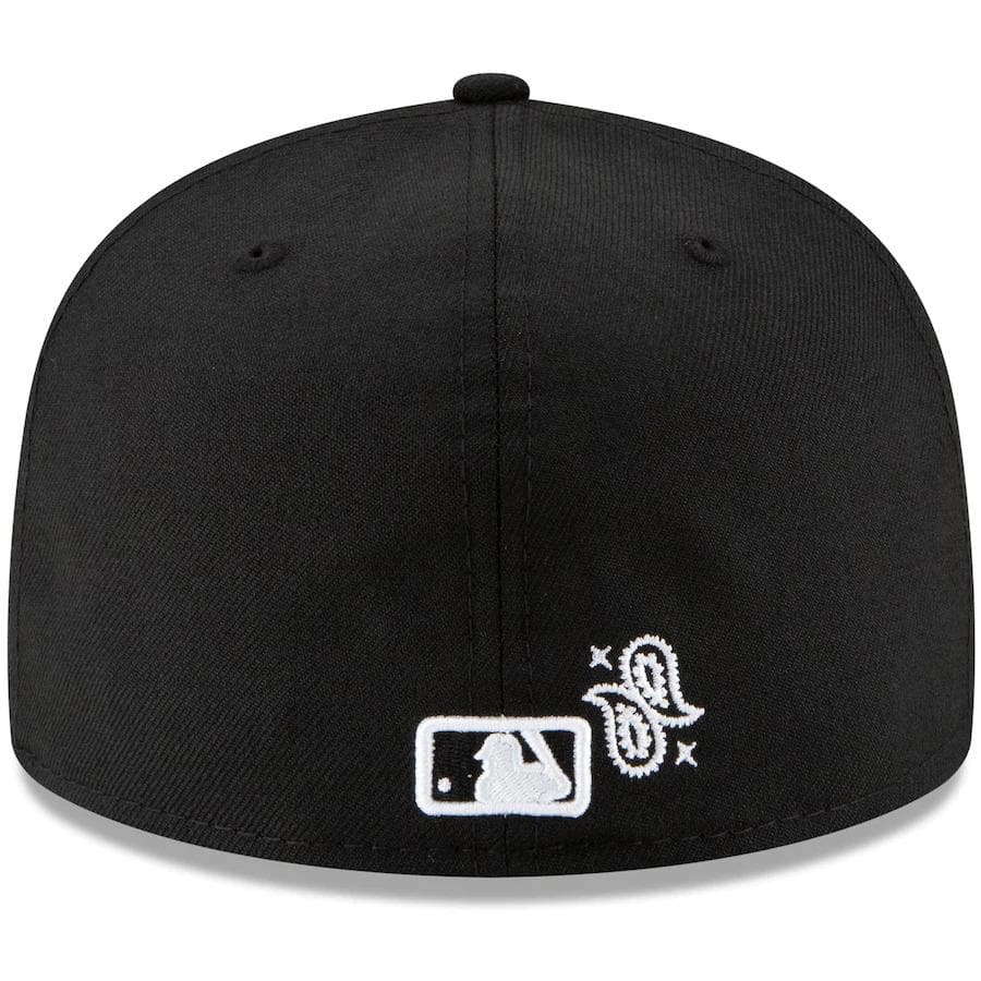 New Era Washington Nationals Paisley Elements Black 59FIFTY Fitted Hat - Image 4