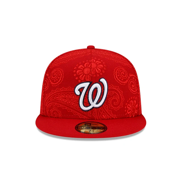 New Era Washington Nationals Swirl 59FIFTY Fitted Hat - Image 2