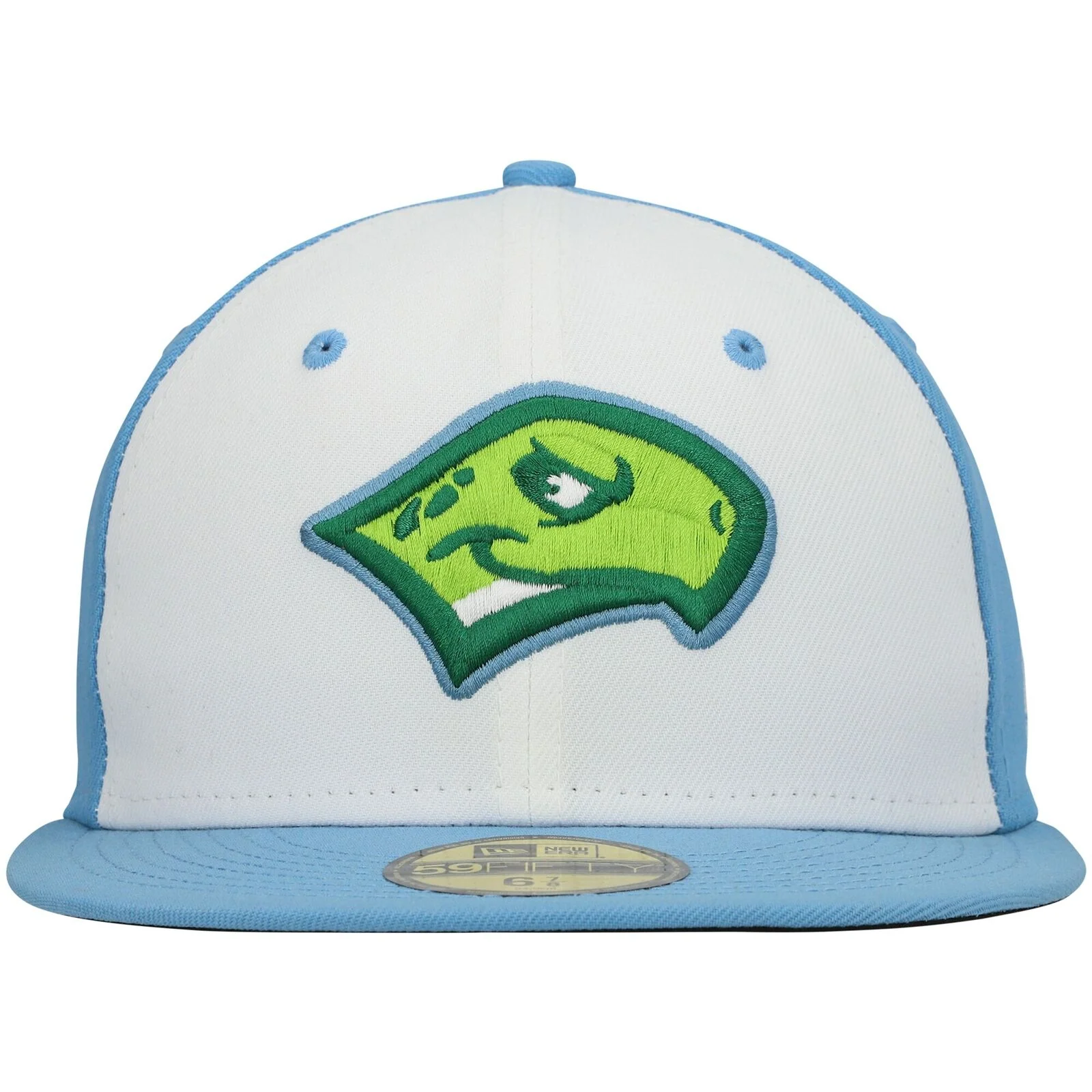 New Era White Daytona Tortugas Authentic Collection Road 59FIFTY Fitted Hat - Image 3