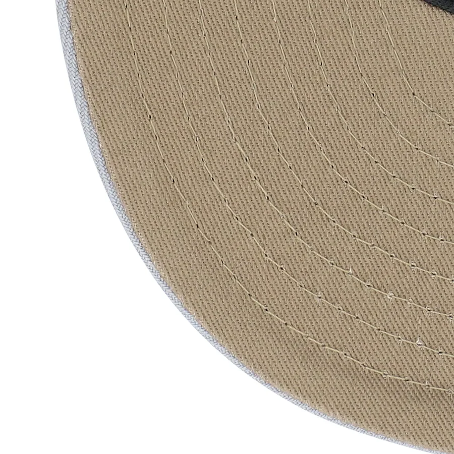 New Era White/Gray Baltimore Ravens 20th Season Gold Undervisor 59FIFTY Fitted Hat - Image 2