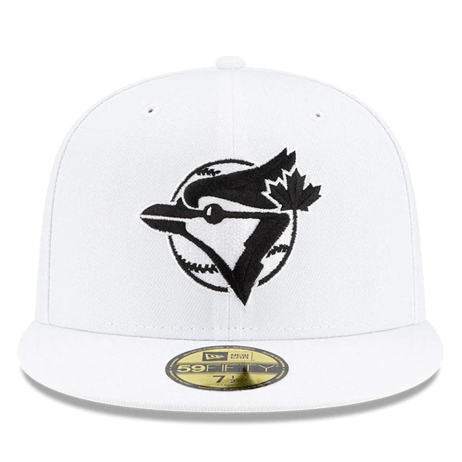 New Era White Toronto Blue Jays Floral Undervisor 59FIFTY Fitted Hat - Image 3