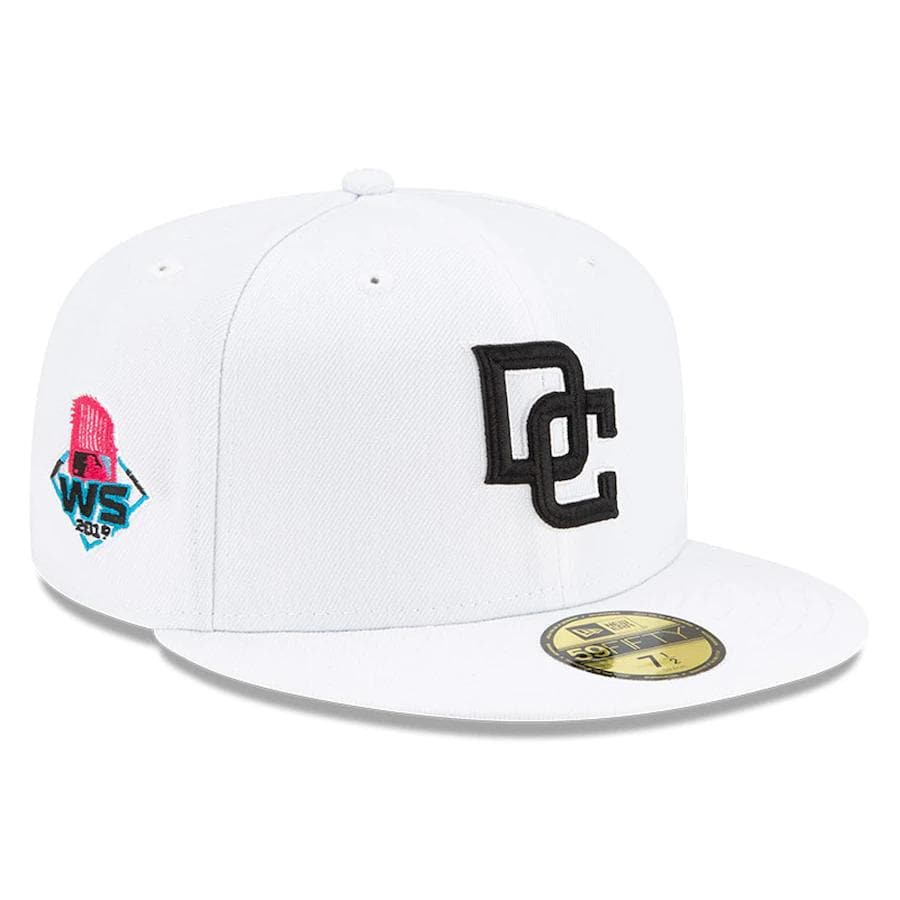 New Era White Washington Nationals Floral Undervisor 59FIFTY Fitted Hat - Image 3