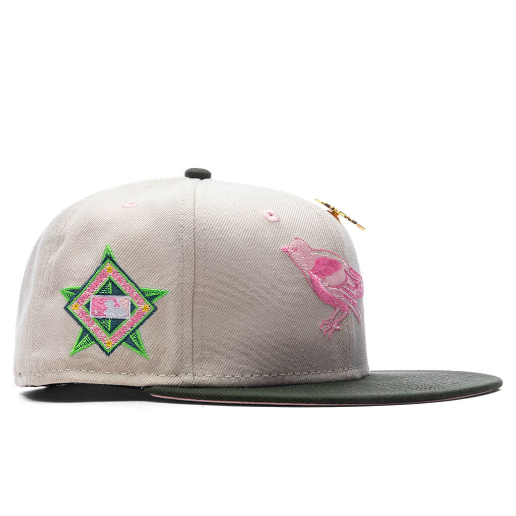 New Era x Feature Baltimore Orioles 'Lotus' 2023 59FIFTY Fitted Hat - Image 2