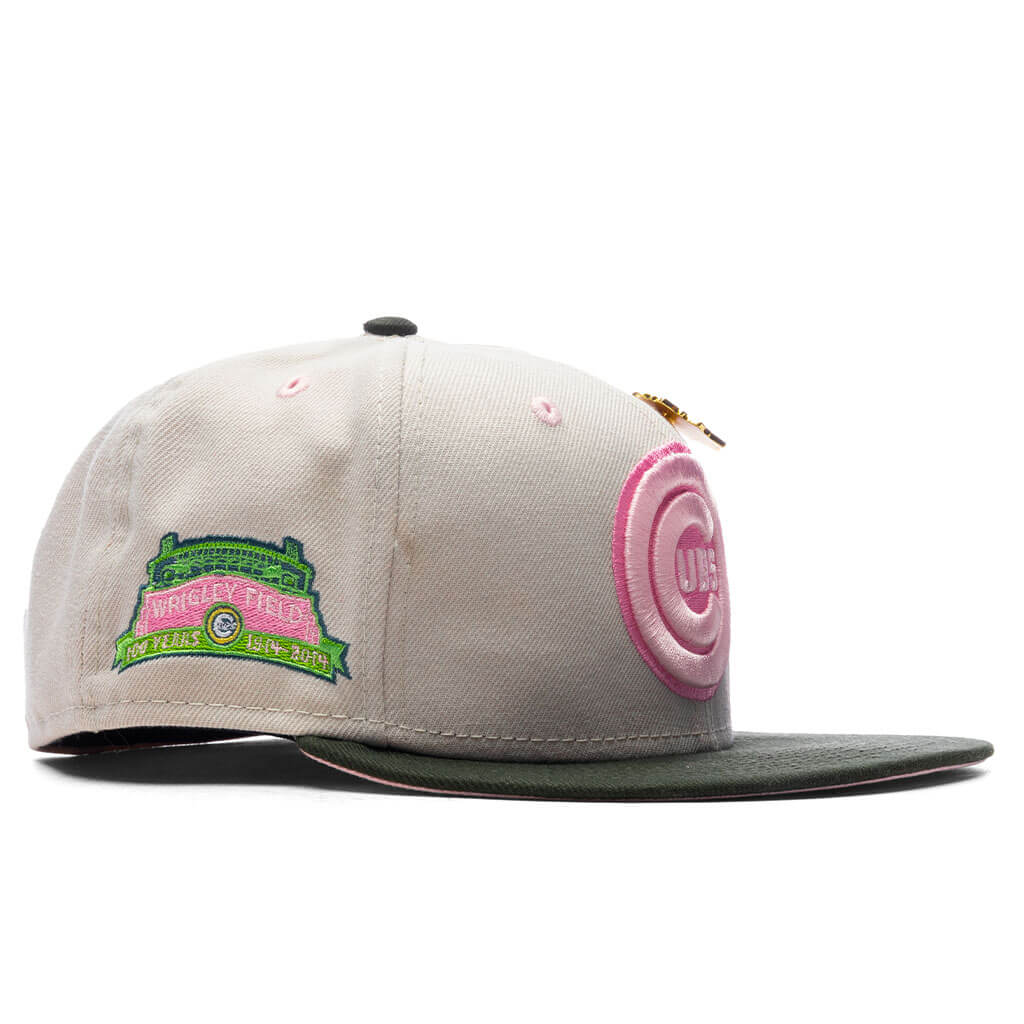 New Era x Feature Chicago Cubs 'Lotus' 2023 59FIFTY Fitted Hat - Image 2
