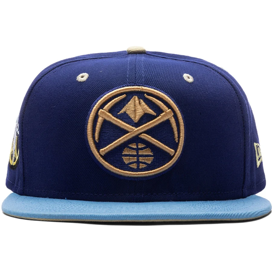 New Era x Feature Denver Nuggets Navy/Sky/Tan 2023 59FIFTY Fitted Hat
