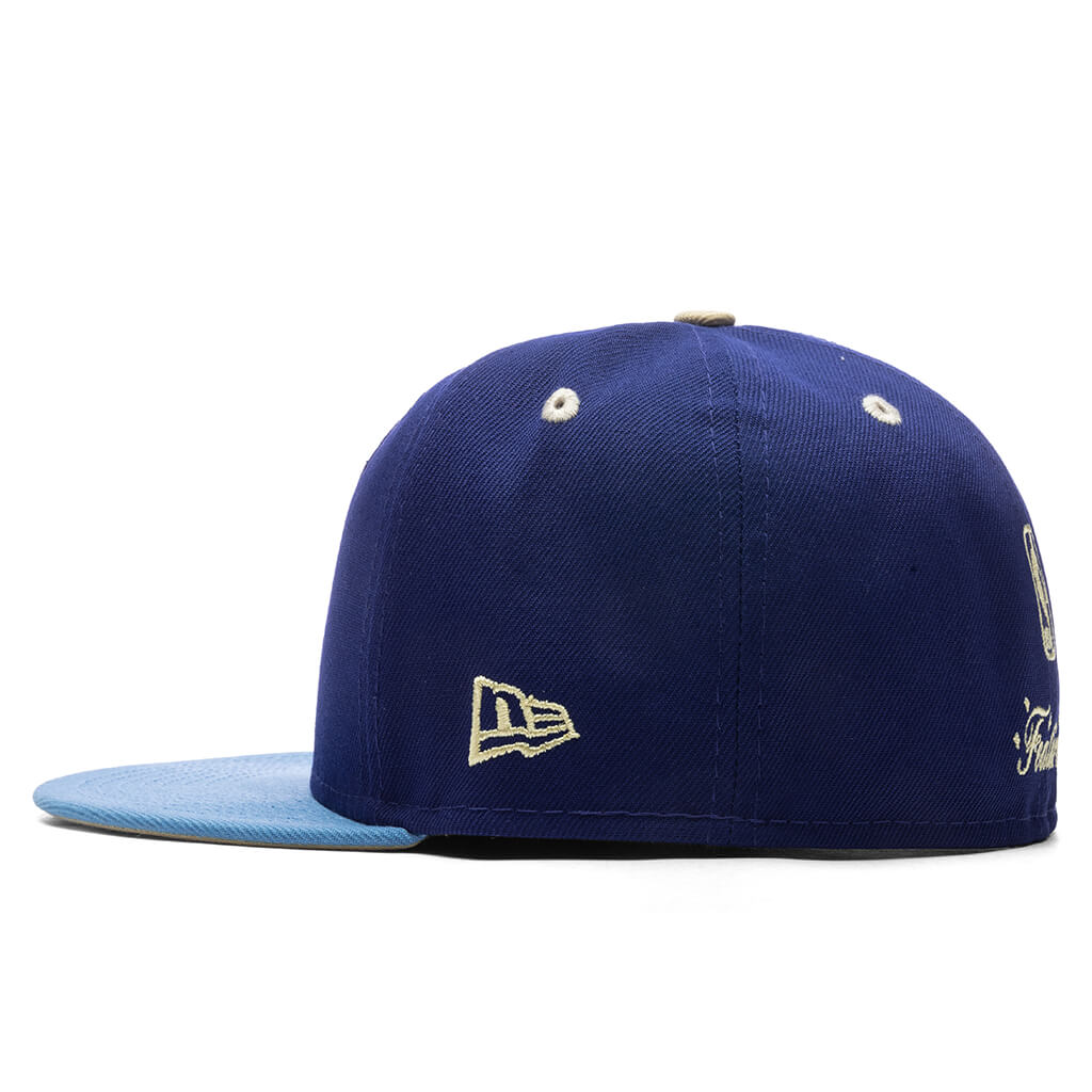 New Era x Feature Milwaukee Bucks Navy/Sky/Tan 2023 59FIFTY Fitted Hat - Image 6