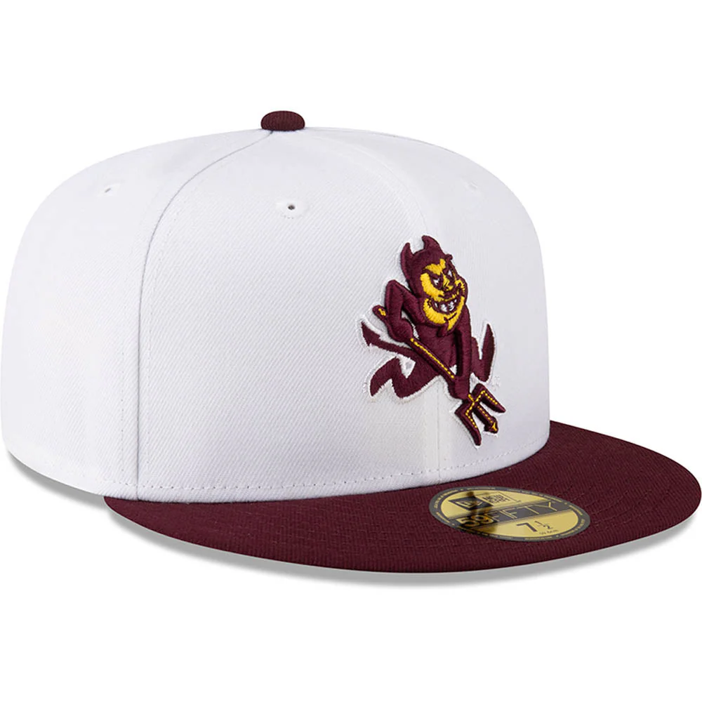 New Era x JS Arizona State Sun Devils "Snow" White 2023 59FIFTY Fitted Hat