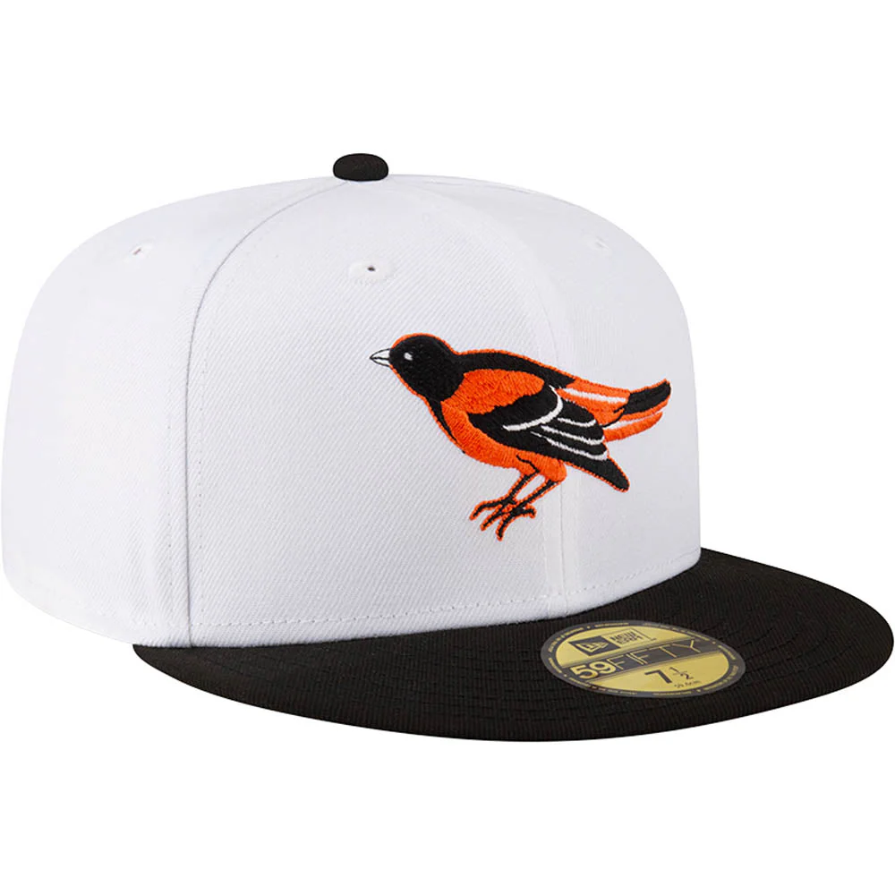 New Era x JS Baltimore Orioles "Snow" White 2023 59FIFTY Fitted Hat
