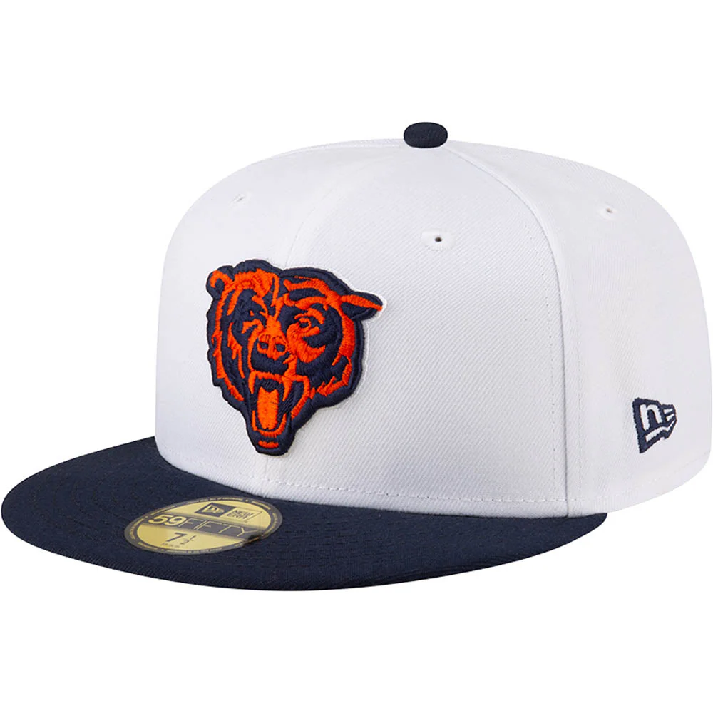 New Era x JS Chicago Bears "Snow" White 2023 59FIFTY Fitted Hat - Image 2