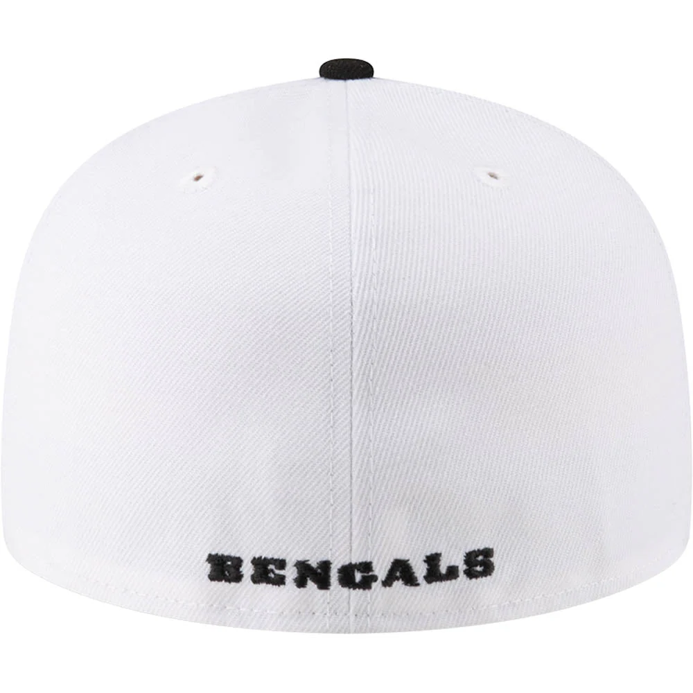 New Era x JS Cincinnati Bengals "Snow" White 2023 59FIFTY Fitted Hat - Image 4