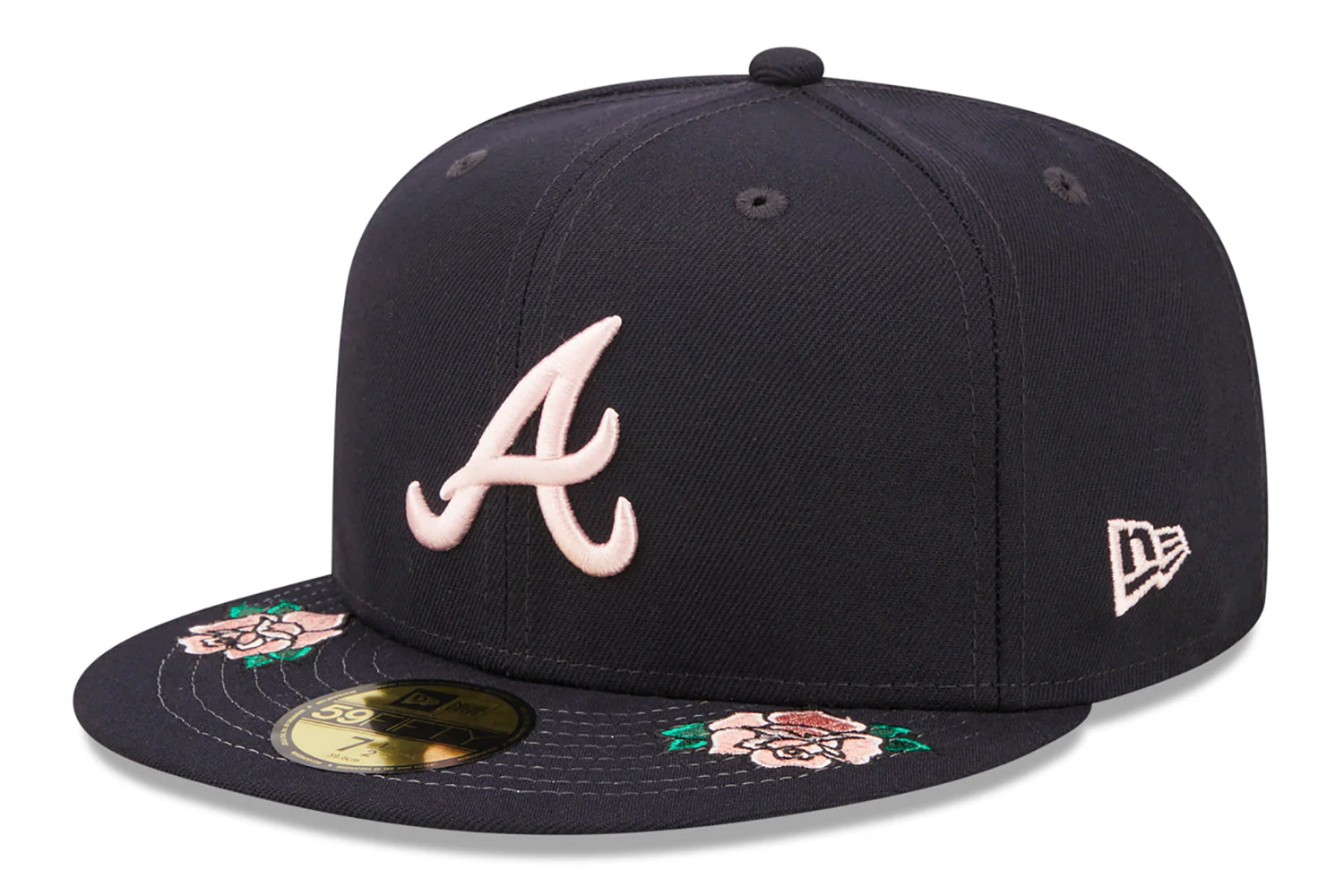 New Era x Lids HD Atlanta Braves Double Rose 59FIFTY Fitted Cap - Image 4
