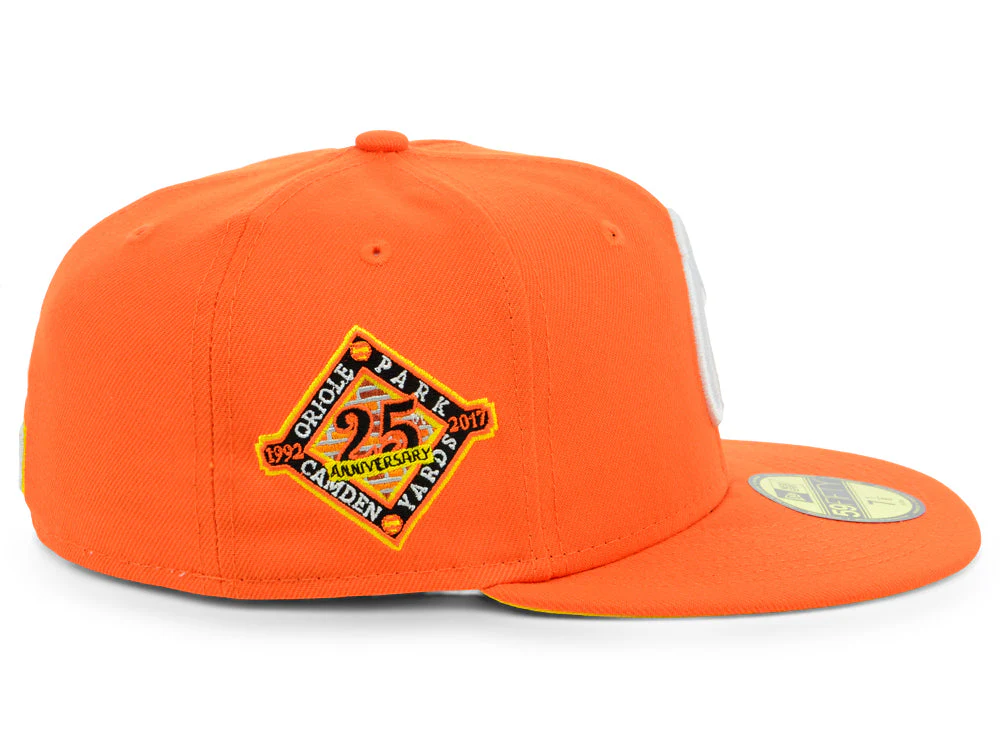 New Era x Lids HD  Baltimore Orioles 2022 Candy Corn 59FIFTY Fitted Cap - Image 3