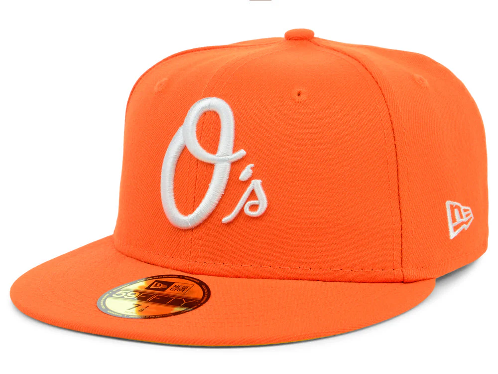 New Era x Lids HD  Baltimore Orioles 2022 Candy Corn 59FIFTY Fitted Cap - Image 4