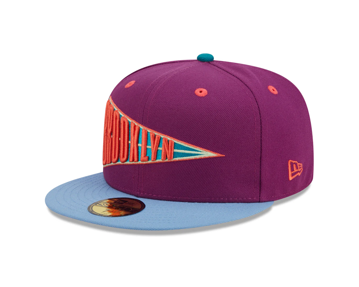 New Era x Lids HD Brooklyn Dodgers Main Stage 2022 59FIFTY Fitted Cap - Image 4