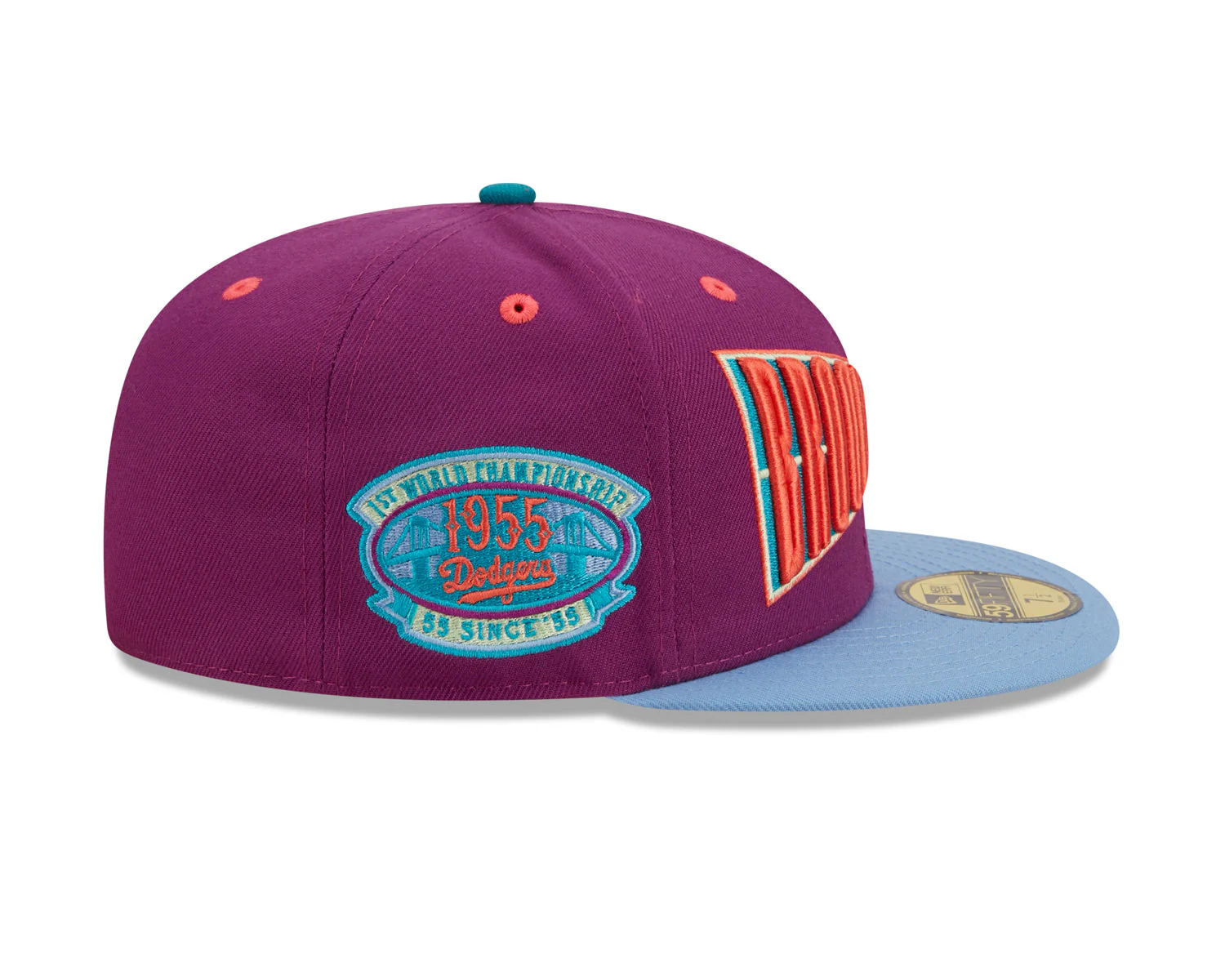 New Era x Lids HD Brooklyn Dodgers Main Stage 2022 59FIFTY Fitted Cap - Image 5