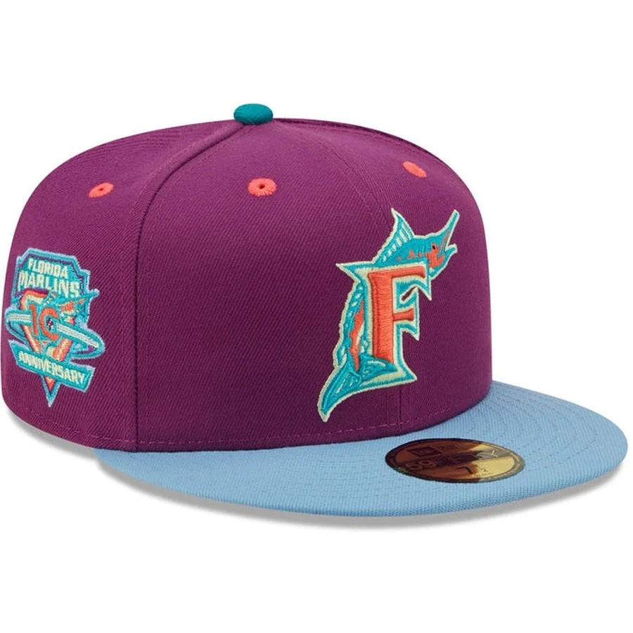 New Era x Lids HD Florida Marlins Main Stage 2022 59FIFTY Fitted Cap