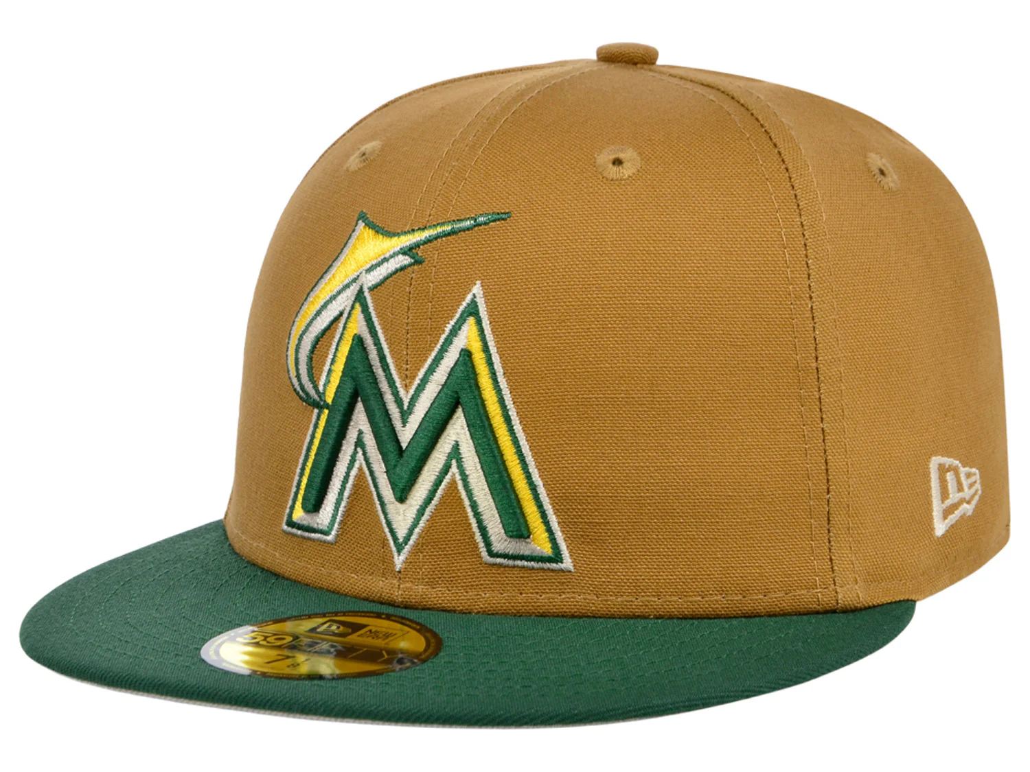 New Era x Lids HD  Miami Marlins Desert Pine 2022 59FIFTY Fitted Cap - Image 4