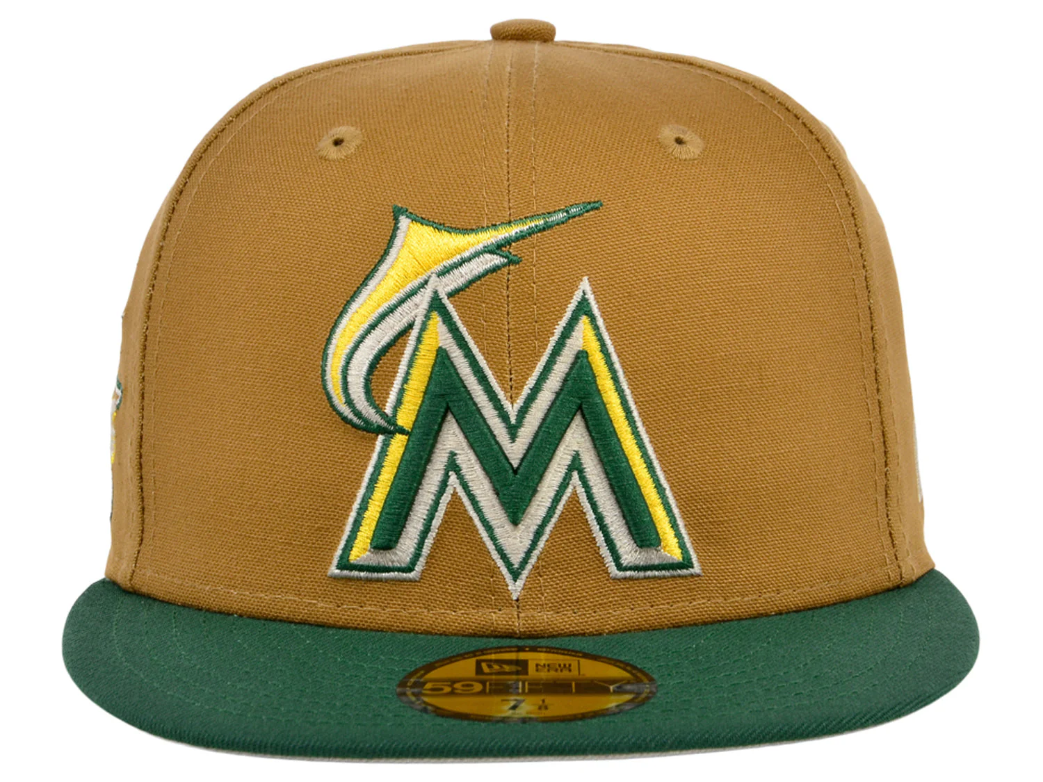 New Era x Lids HD  Miami Marlins Desert Pine 2022 59FIFTY Fitted Cap - Image 5