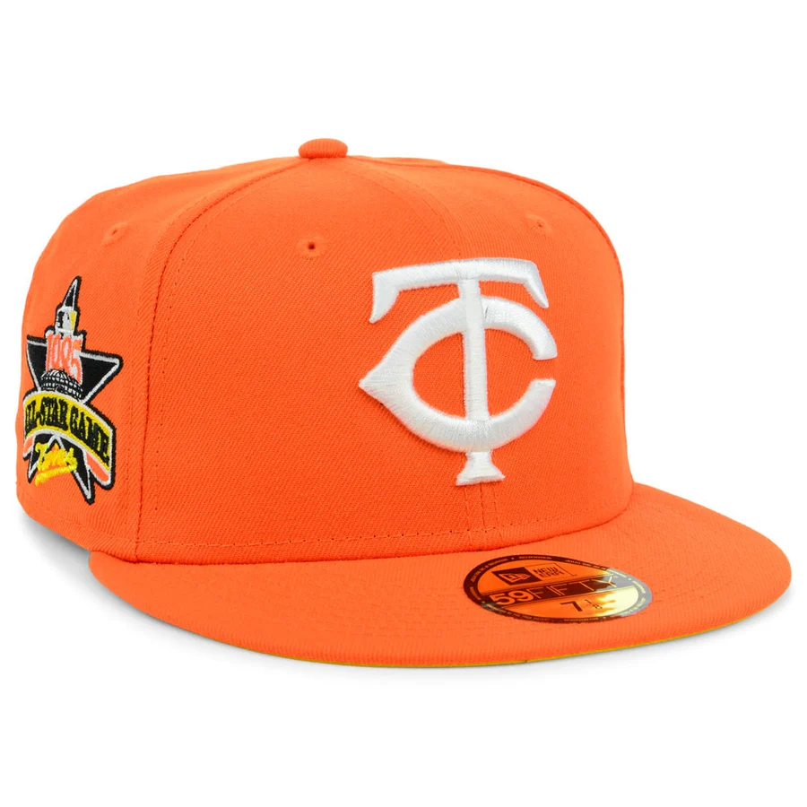 New Era x Lids HD Minnesota Twins 2022 Candy Corn 59FIFTY Fitted Cap