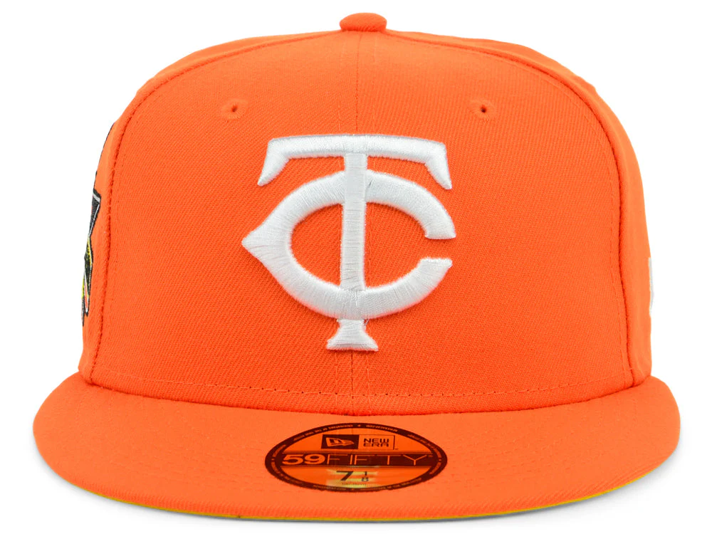 New Era x Lids HD Minnesota Twins 2022 Candy Corn 59FIFTY Fitted Cap - Image 5