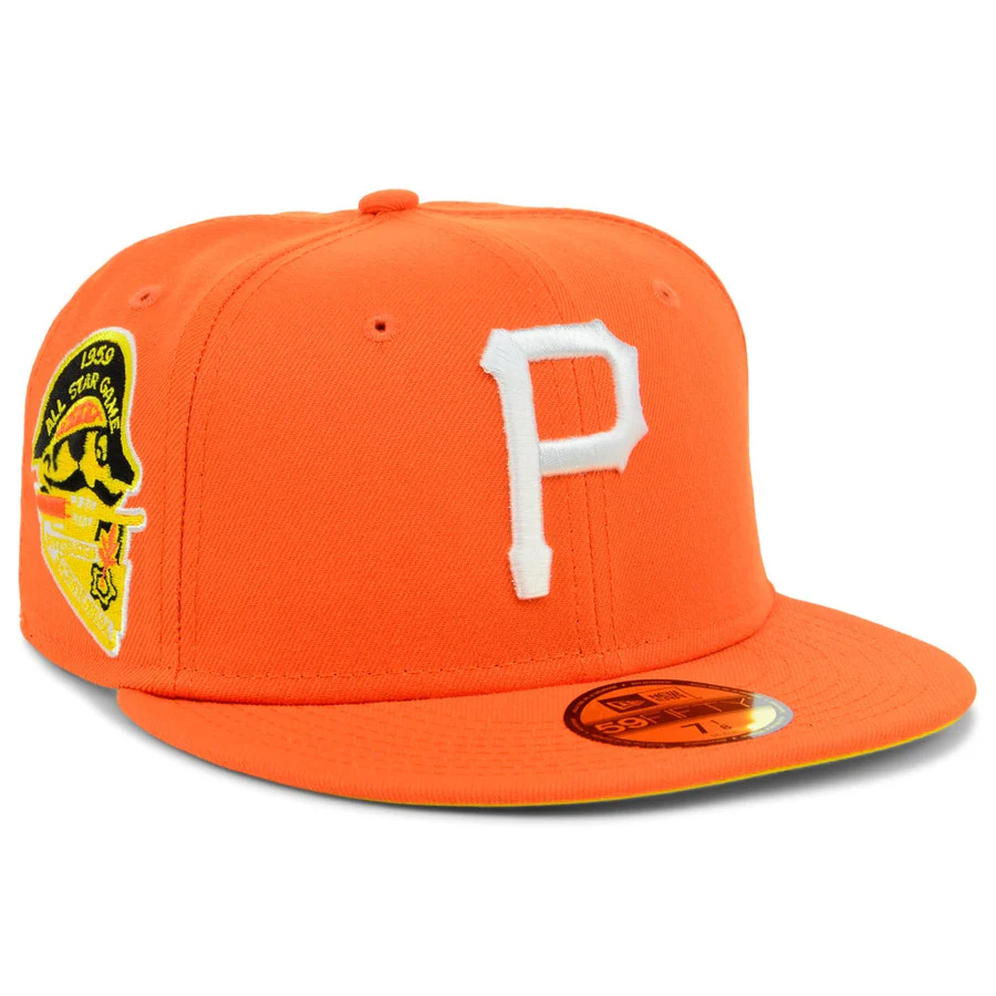 New Era x Lids HD  Pittsburgh Pirates 2022 Candy Corn 59FIFTY Fitted Cap
