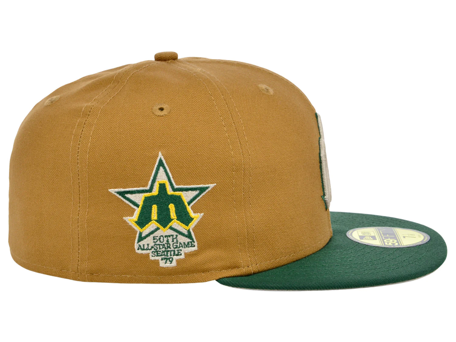 New Era x Lids HD  Seattle Mariners Desert Pine 2022 59FIFTY Fitted Cap - Image 3