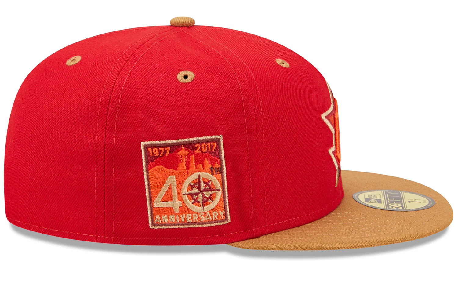New Era x Lids HD Seattle Mariners Red Rock 2022 59FIFTY Fitted Cap - Image 3