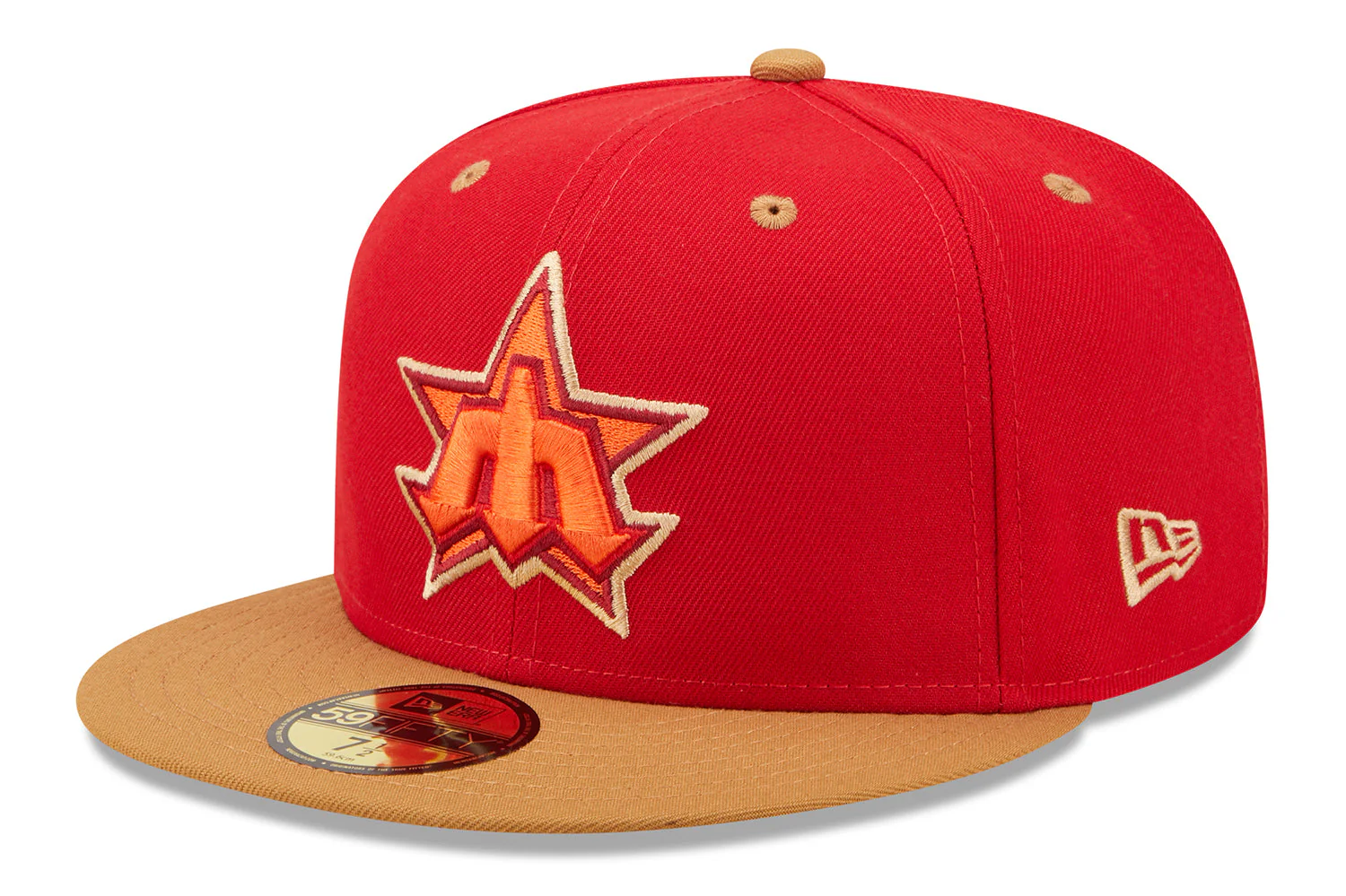 New Era x Lids HD Seattle Mariners Red Rock 2022 59FIFTY Fitted Cap - Image 4