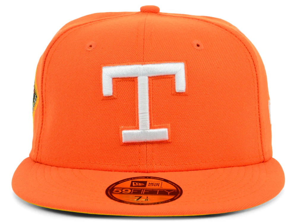 New Era x Lids HD  Texas Rangers 2022 Candy Corn 59FIFTY Fitted Cap - Image 5