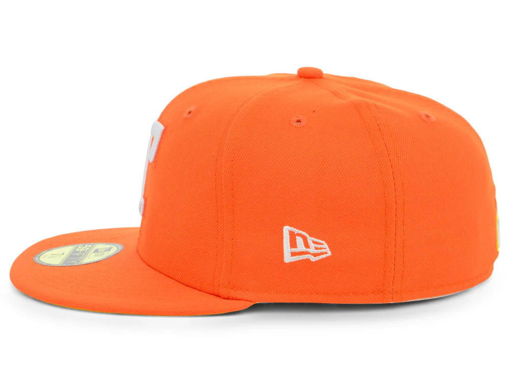 New Era x Lids HD  Texas Rangers 2022 Candy Corn 59FIFTY Fitted Cap - Image 6