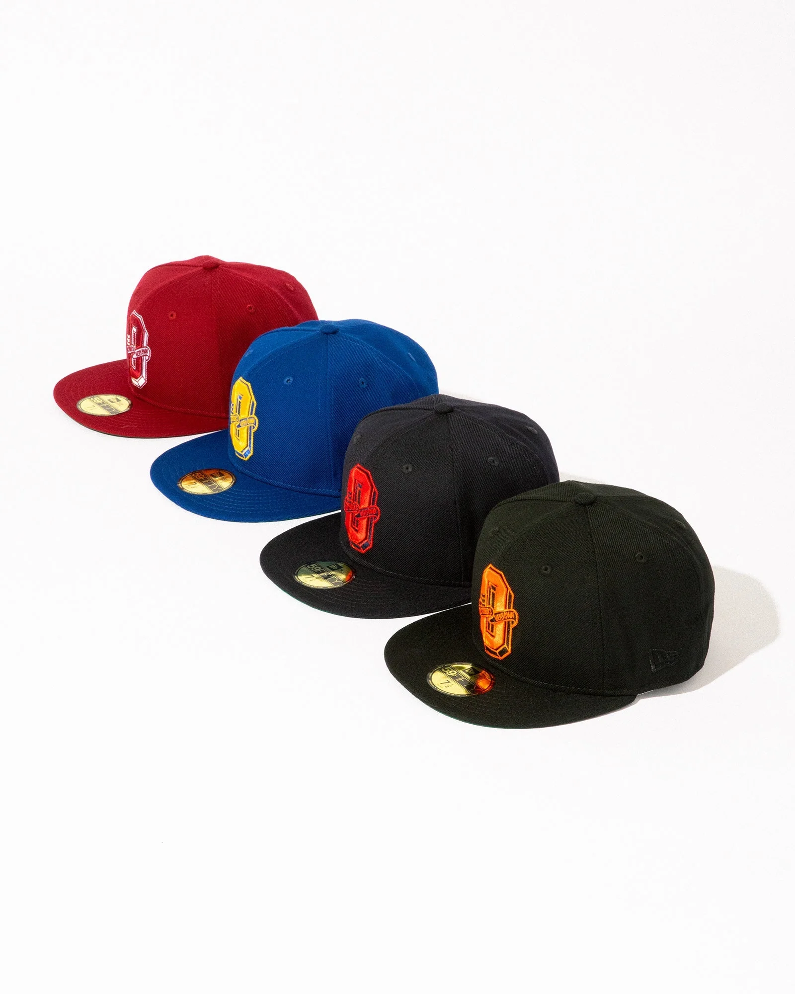 New Era x OVO Varsity Logo Navy/Red 59FIFTY Fitted Hat - Image 4