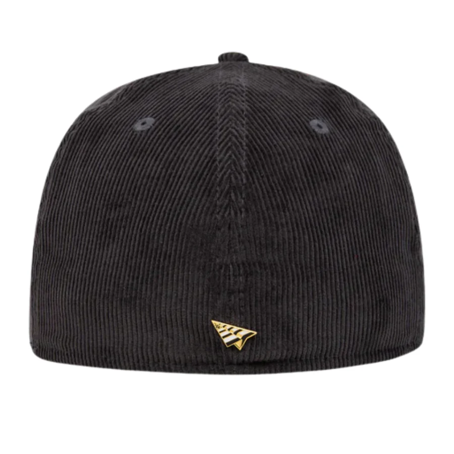 New Era x Paper Planes Graphite Corduroy 59FIFTY Fitted Hat - Image 4