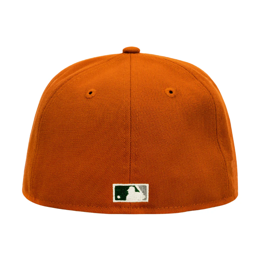 New Era x SP Los Angeles Dodgers Rust Orange 2023 59FIFTY Fitted Hat - Image 3