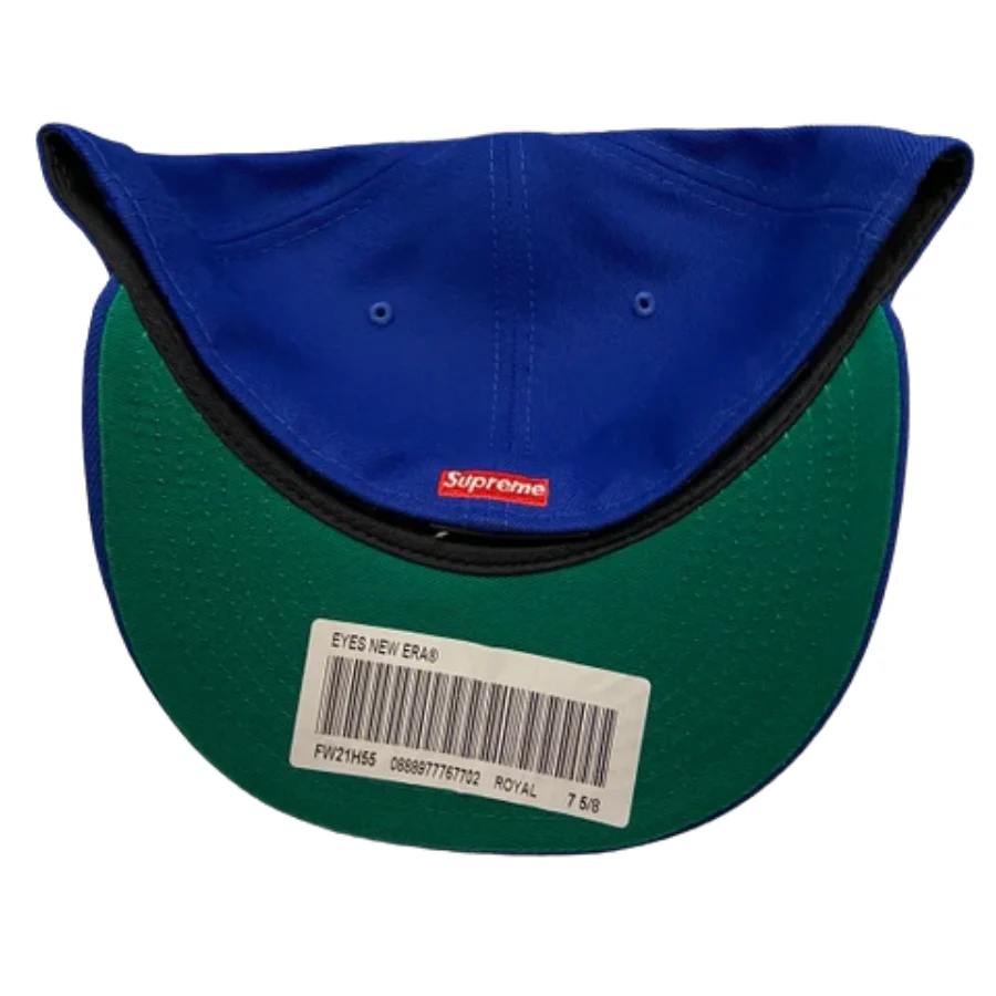 New Era x Supreme Blue Pink Eye 59FIFTY Fitted Hat - Image 2