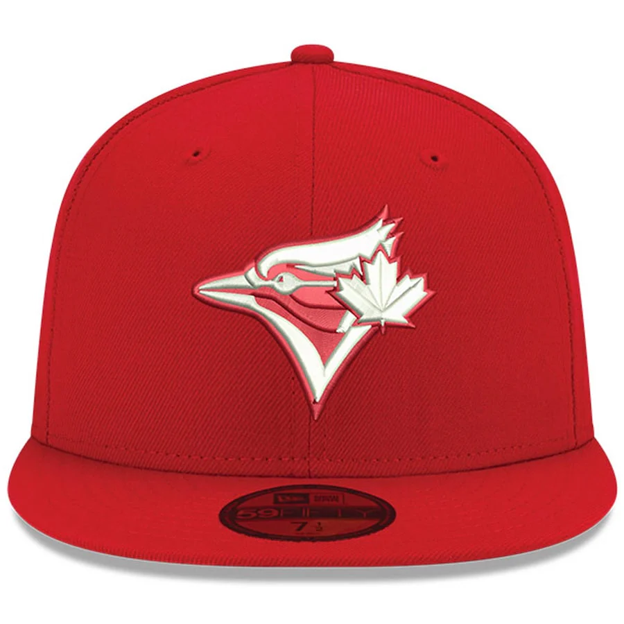 New Era Toronto Blue Jays Cardinal Red 59FIFTY Fitted Hat - Image 3