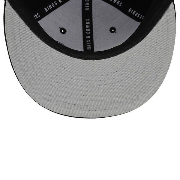 Rings & Crwns  New York Black Yankees Team Fitted Hat - Black - Image 3