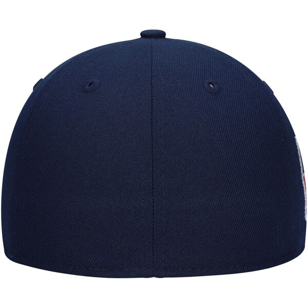 Rings & Crwns New York Black Yankees Team Fitted Hat - Navy - Image 4