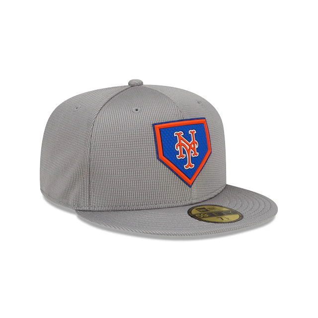 New Era New York Mets Gray Clubhouse 2022 59FIFTY Fitted Hat - Image 2