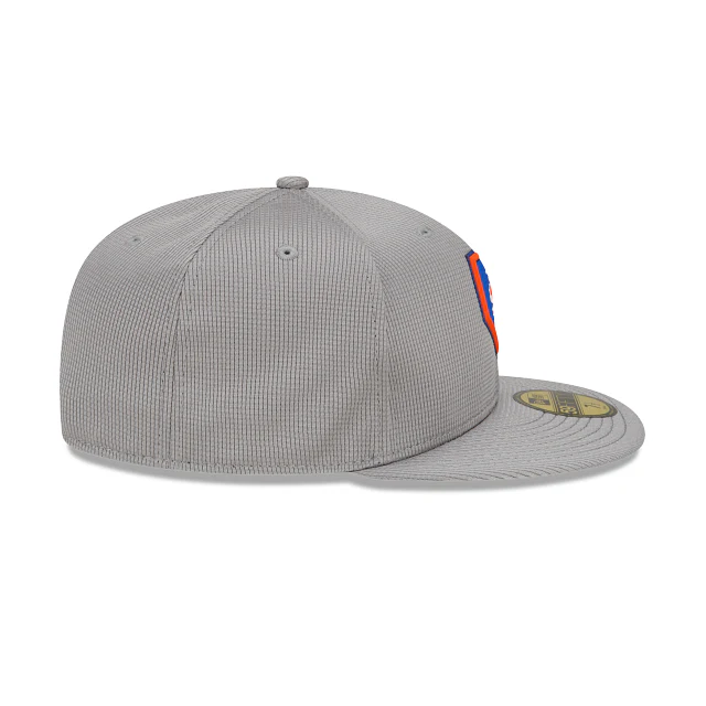 New Era New York Mets Gray Clubhouse 2022 59FIFTY Fitted Hat - Image 4