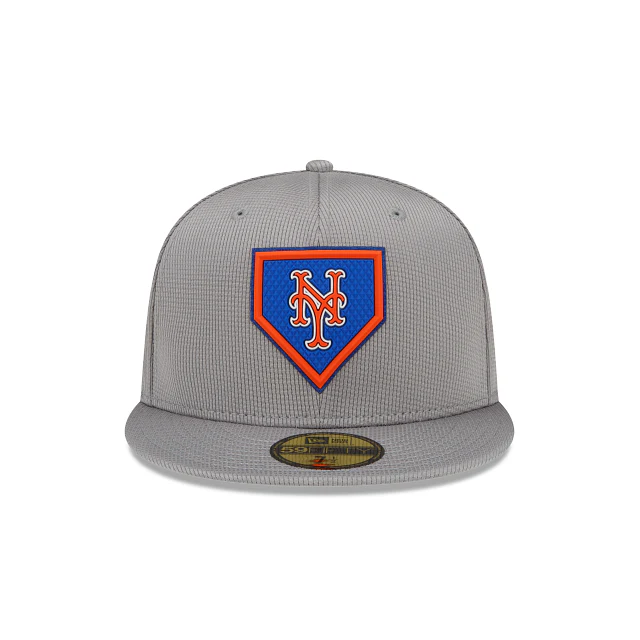 New Era New York Mets Gray Clubhouse 2022 59FIFTY Fitted Hat - Image 5