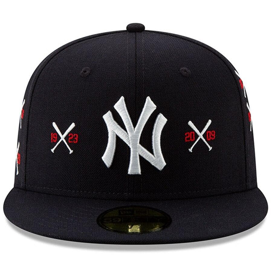 New York Yankees Spike Lee Champion Collection Crossed Bat Fitted Hat - Image 4
