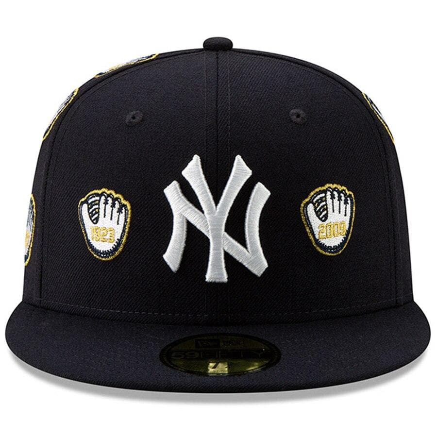 New York Yankees Spike Lee Champion Collection Gold Glove Logo 59FIFTY Fitted Hat - Image 4